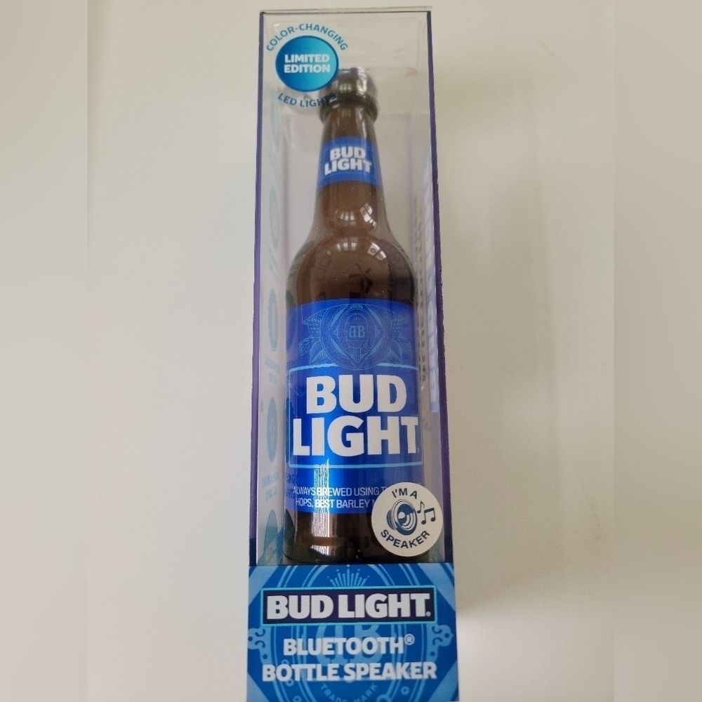 Bud Light Bottle Bluetooth Speaker